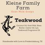 Teakwood soap