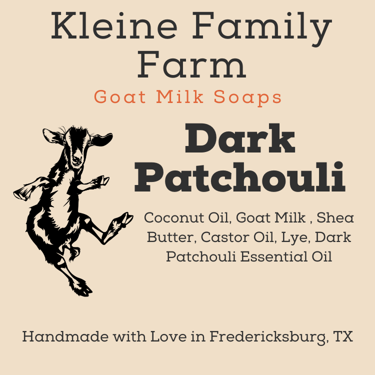 Dark Patchouli soap